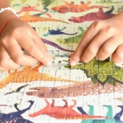 JJB  Poppik puzzle Les Dinosaures 280 piéces