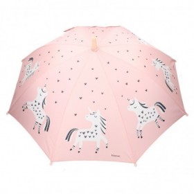 JJB  Parapluie les licornes Roses