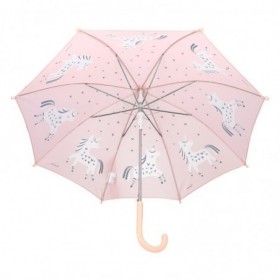 JJB  Parapluie les licornes Roses