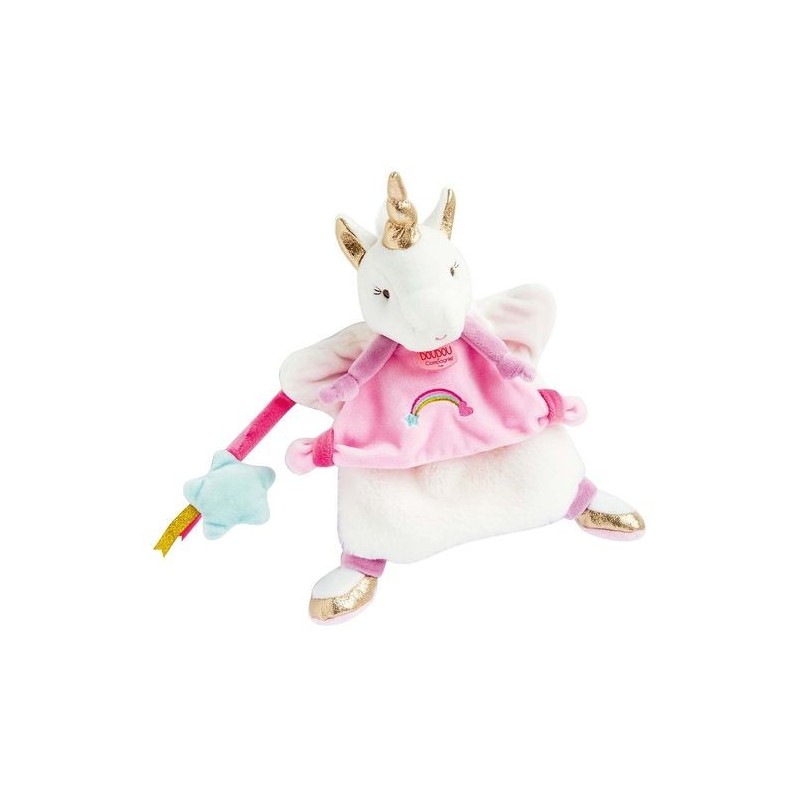 Accueil Doudou et Compagnie doudou Doudou et compagnie Licorne Blanc DC3320 Licorne Marionnette