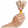 JJB  Instrument de Musique les catsagnettes en Bois