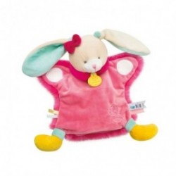 Accueil Doudou et Compagnie doudou Doudou et compagnie Lapin Rose DC3325 Trop Mimi Lovely Marionnette