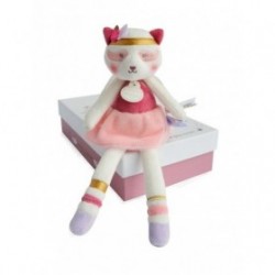 Accueil Doudou et Compagnie doudou Doudou et compagnie Chat Rose Indien DC3396 Fais un Vœu Pantin