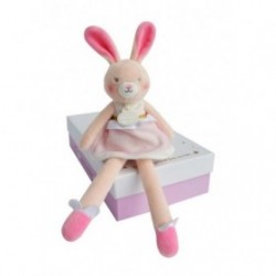 Accueil Doudou et Compagnie doudou Doudou et compagnie Lapin Rose DC3395 Fais un Vœu Pantin