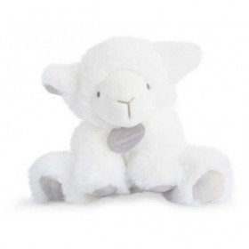 Accueil Doudou et Compagnie doudou Doudou et compagnie Agneau Gris Agneau de Pâques Hochet