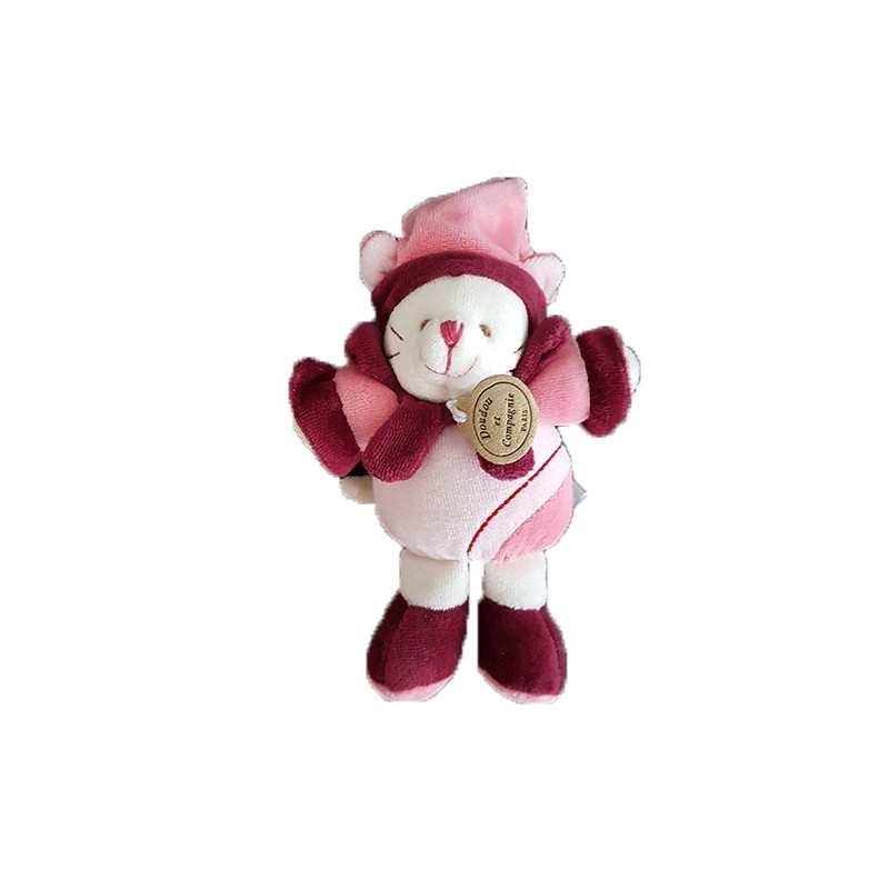 Accueil Doudou et Compagnie doudou Doudou et compagnie Chat Rose Minoucha 15cms Pantin