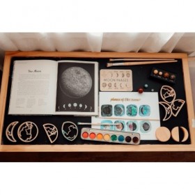JJB Kinfolk Panty Lot de 7 emportes pièces sur le Thème des phases de Lune