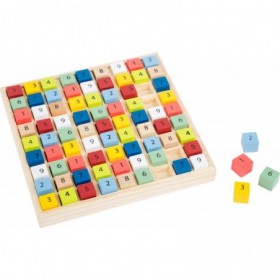 JJB  Legler Sudoku Multicolore en Bois