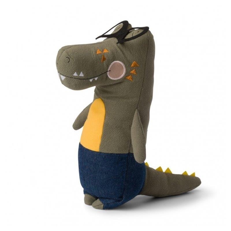JJB  Picca Loulou Doudou Peluche Alligator Alfred à Lunettes