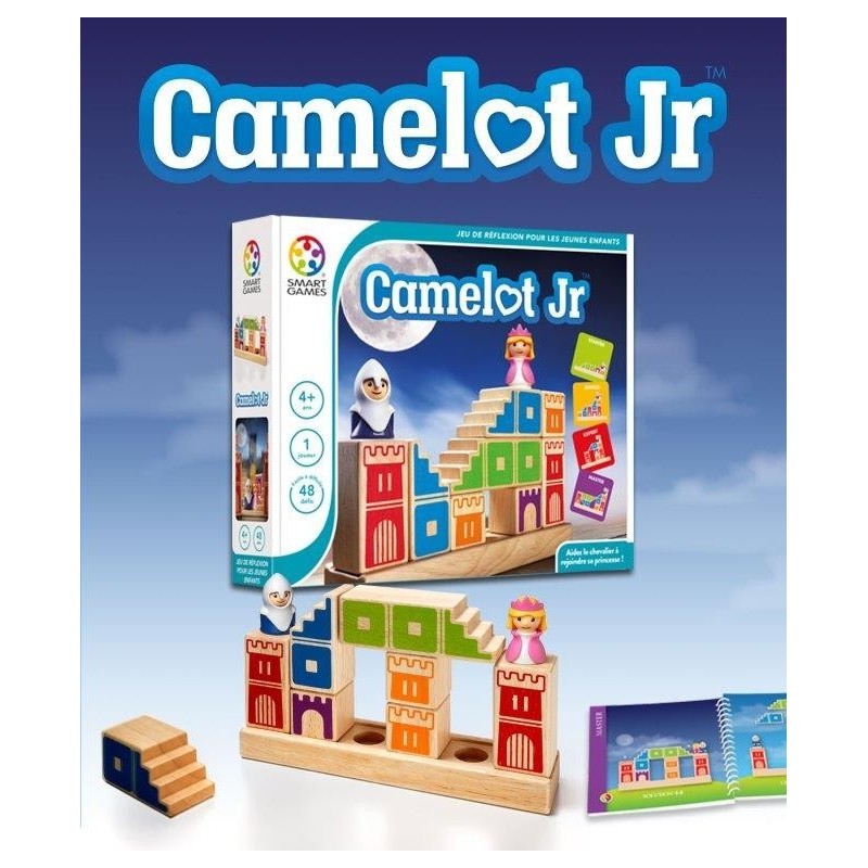 JJB Smartgames Smartgames Jeu en Bois Camelot JR