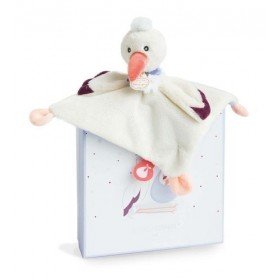 Accueil Doudou et Compagnie doudou Doudou et compagnie Cigogne Blanc DC3297 Poesie Plat