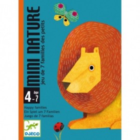 JJB Djeco Djeco Le jeu de cartes 7 familles Mini Nature