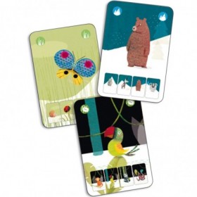 JJB Djeco Djeco Le jeu de cartes 7 familles Mini Nature