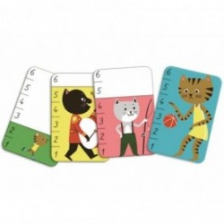 JJB Djeco Djeco Le jeu cartes La bataille Batamiou