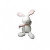 Accueil Babysun doudou Babysun Lapin Blanc foulard et oreilles rose 15cms Pantin