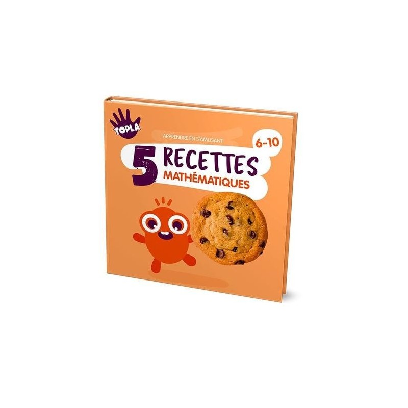JJB  Topla, Mini Livre 5 recettes de cuisine pour découvrir les Maths
