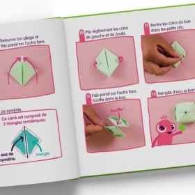 JJB  Topla, Mini Livre 5 origamis pour Découvrir la Géométrie