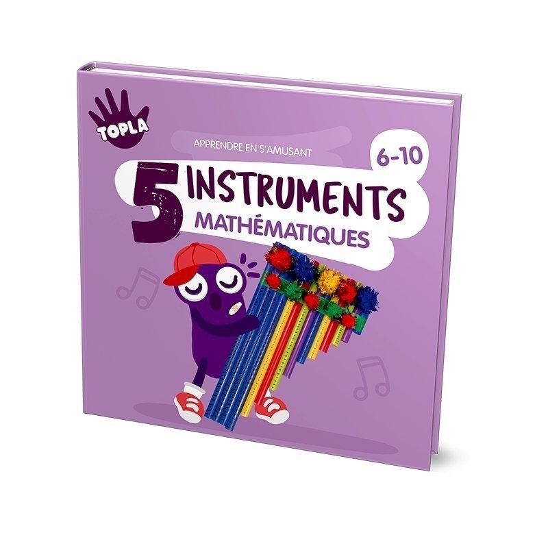 JJB  Topla, Mini Livre Fabrique 5 instruments Mathématiques