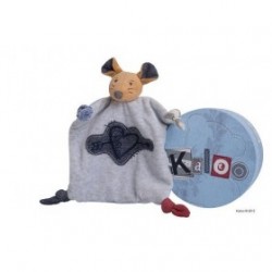 Accueil Kaloo doudou Kaloo Souris Bleu jeans Cœur Tendre Blue Denim Plat