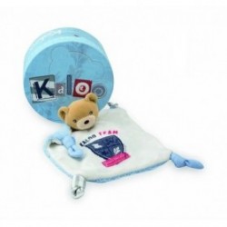 Accueil Kaloo doudou Kaloo Ours Bleu Team Denim Blue Denim Plat