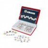 JJB Janod Janod Magneti'k Book L' Alphabet Français 142 Magnets