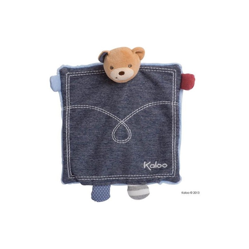 Accueil Kaloo doudou Kaloo Marionnette Bleu Denim Blue Denim Marionnette