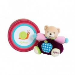 Accueil Kaloo doudou Kaloo Ours Violet Pomme Colors Pantin