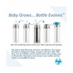 JJB  Pura Biberon Kiki à Paille 325 ml