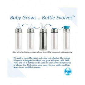 JJB  Pura Biberon Kiki à Paille 325 ml