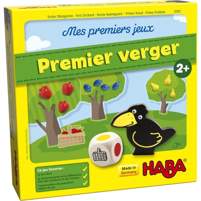 JJB  HABA - Mes premiers jeux – Mon premier verger