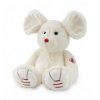 Accueil Kaloo doudou Kaloo Souris Blanc Ivoire 31cms Rouge Kaloo Pantin