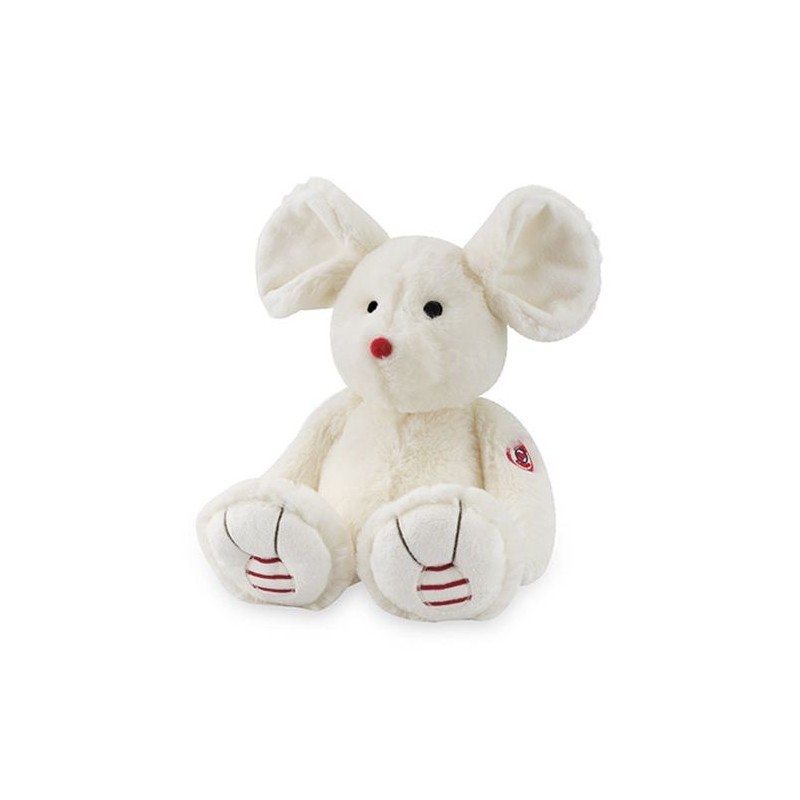 Accueil Kaloo doudou Kaloo Souris Blanc Ivoire 31cms Rouge Kaloo Pantin