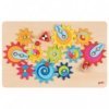 JJB  Goki Grand Puzzle en Bois Les Engrenages