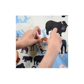 JJB  Poppik Les Animaux du Monde 67 stickers