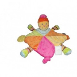 Accueil Mots d'enfants doudou Mots d'enfants Papillon Orange  Attache tetine