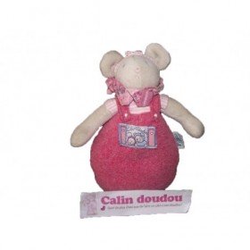 Accueil Moulin Roty Doudou Moulin Roty Souris Rose Lila & Patachon Hochet