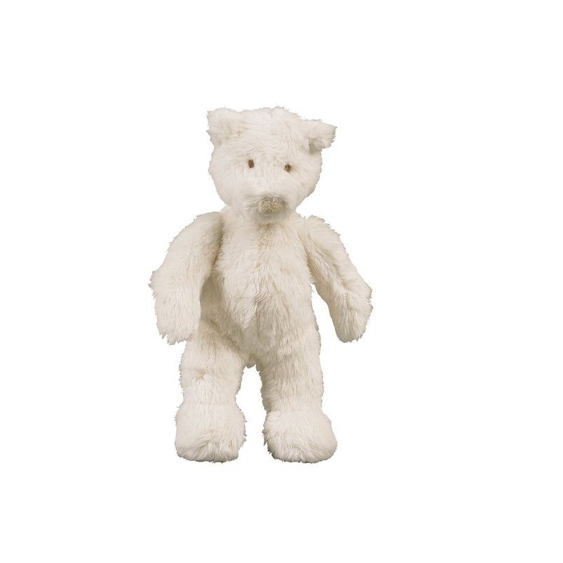 Accueil Moulin Roty Doudou Moulin Roty Ours Blanc 20cms Basile et Lola Hochet