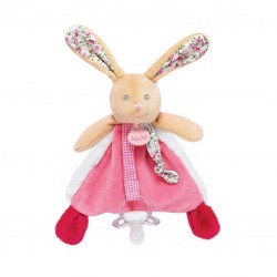 Accueil Babynat doudou Babynat Attache tétine Lapin Rose Poupi