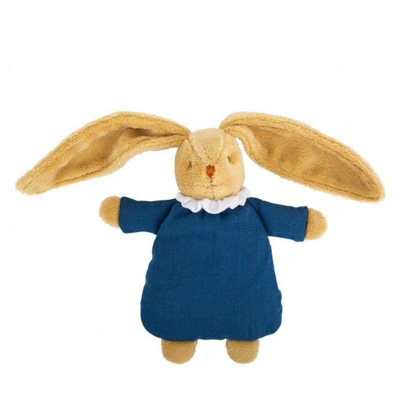 Accueil Z'autres marques Doudou Trousselier Lapin Bleu Denim hochet