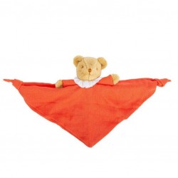 Accueil Z'autres marques Doudou Trousselier ours Hochet plat Corail