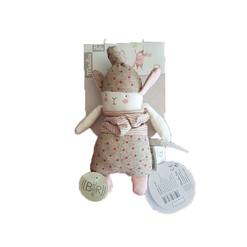 Accueil Moulin Roty Doudou Moulin Roty Lapin Rose Lulu 20cms Les Petits Dodos Vibreur