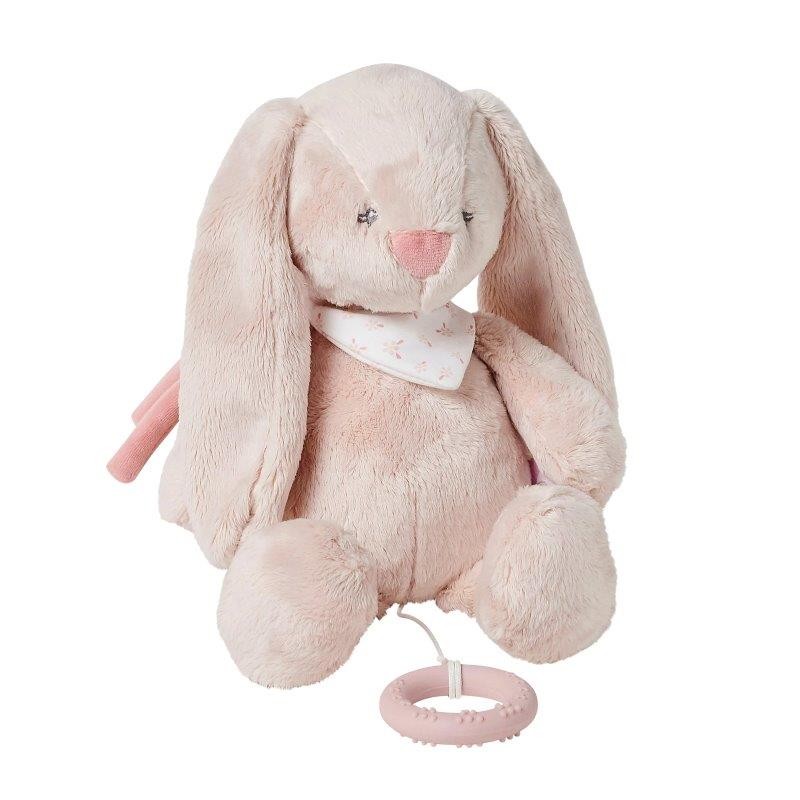 Accueil Nattou Doudou Nattou Lapin Alice rose musical 30cm