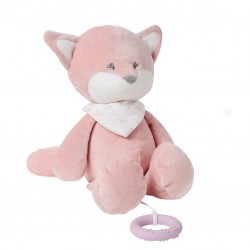 Accueil Nattou Doudou Nattou le renard Pomme rose musical 30cm