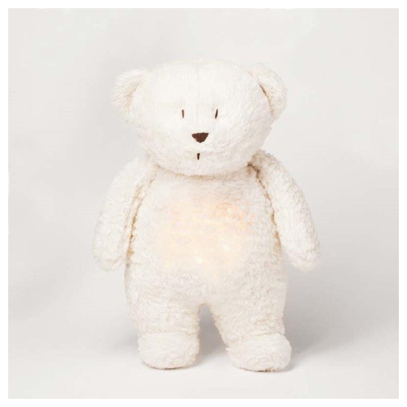 Accueil Moonie Peluche Ours Bio Blanc Polaire l'indispensable - Moonie