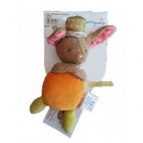 Accueil Moulin Roty Doudou Moulin Roty Lapin Orange 20cms Tartempois Hochet