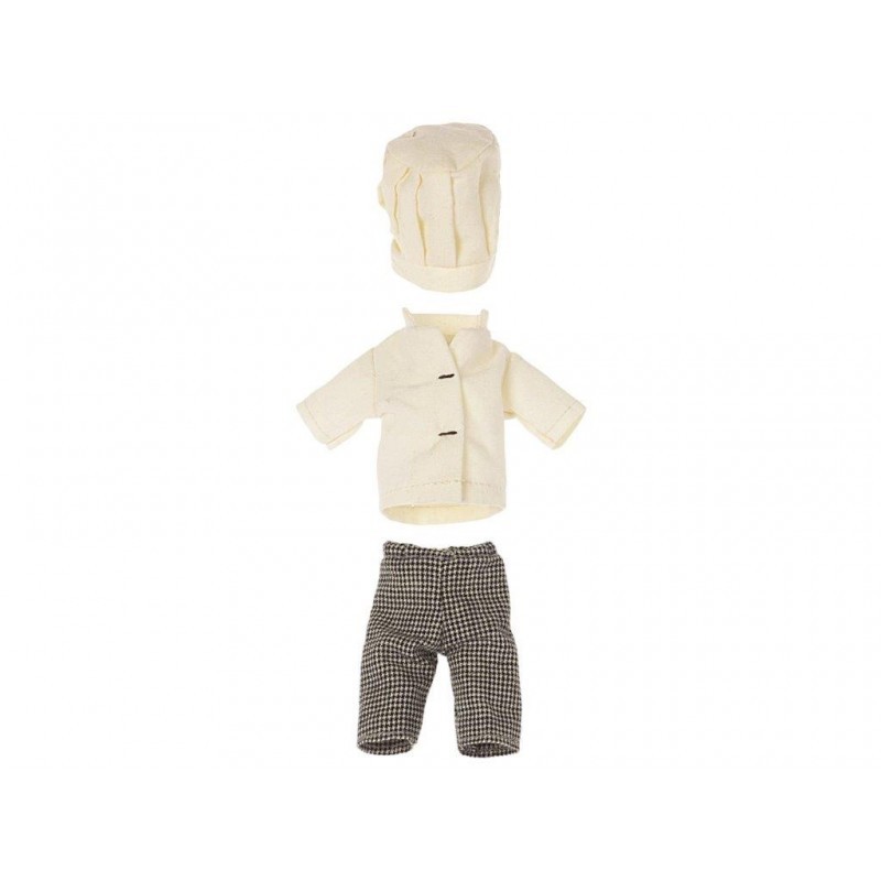 JJB MAILEG Maileg Vêtement pour souris Chef cuisinier