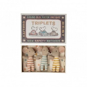 JJB MAILEG Peluche Triplets baby mice Maileg