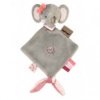 Accueil Nattou doudou Nattou Elephant Rose Mini Gris Adele & Valentine Plat