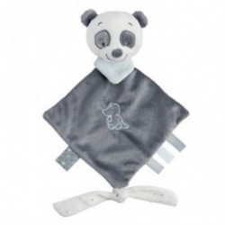 Accueil Nattou doudou Nattou Panda Gris Mini Loulou, Lea & Hippolyte Plat