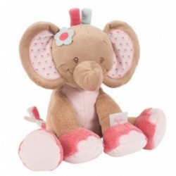 Accueil Nattou doudou Nattou Elephant Rose 28cms Charlotte & Rose Pantin